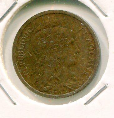 FRANCE 1902 2 CENTS