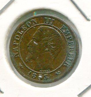 FRANCE 1853B CENT