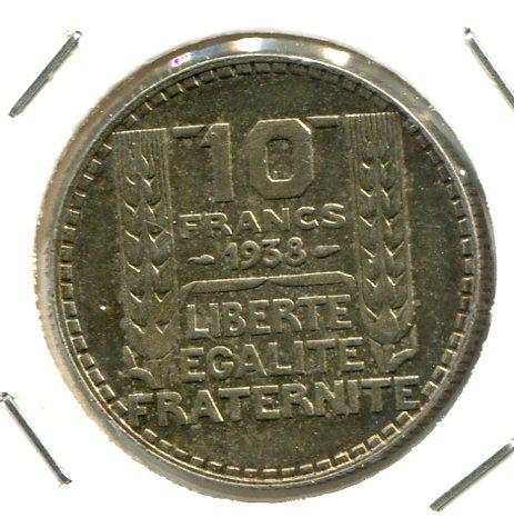 FRANCE 1938 10 FRANCS (03)