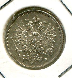 FINLAND 1916'S' 25 PENNIA