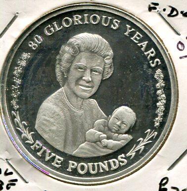 GIBRALTAR 2006 PROOF £5 (03)