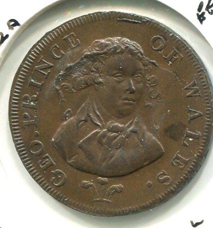 MIDDLESEX ND 1/2D TOKEN