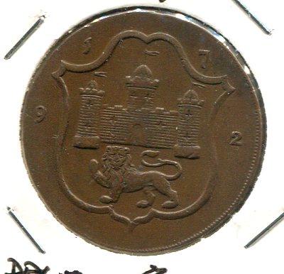 NORFOLK 1792 1/2D TOKEN