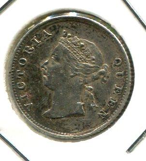 BR.GUIANA 1894 FOURPENCE