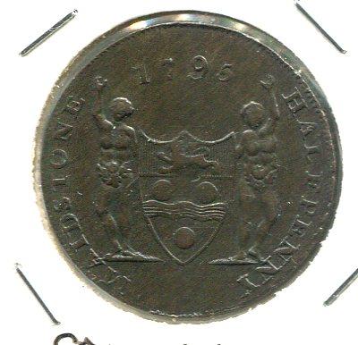 KENT 1795 1/2D TOKEN