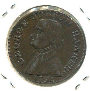 WORTHINTON 1794 1/2D TOKEN