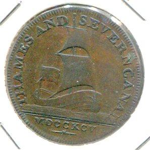 GLOUCESTER 1795 1/2D TOKEN