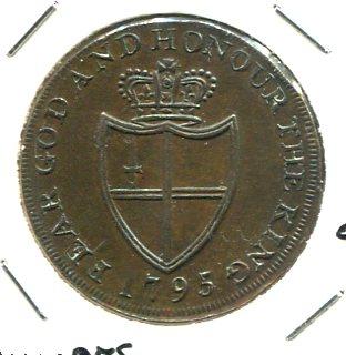 MIDDLESEX 1795 1/2D TOKEN (04)