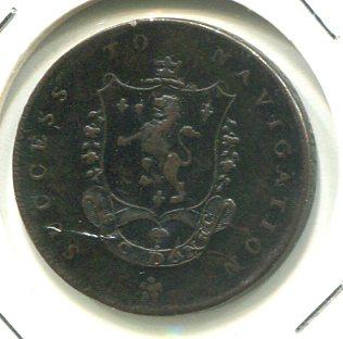 LANCS 1793 1/2D TOKEN