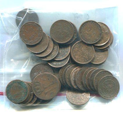 NETHERLANDS LOT OF 43 COINS