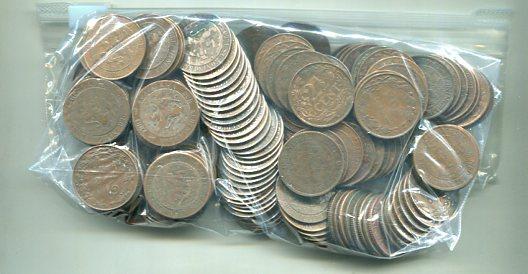 NETHERLANDS LOT OF 186 COINS (02)