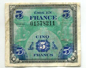 FRANCE1944 BANKNOTE