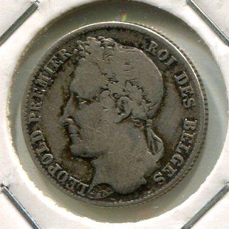 BELGIUM 1844 1/2 FRANC (03)