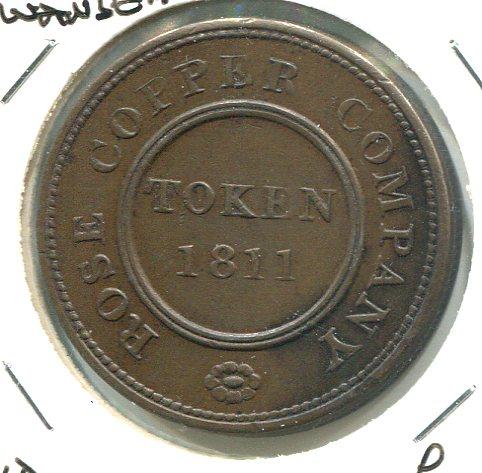 BIRMINGHAM & SWANSEA 1811 1D TOKEN