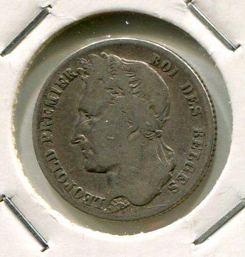 BELGIUM 1834 1/2 FRANC (03)