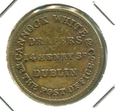 DUBLIN 1847 1/4D TOKEN