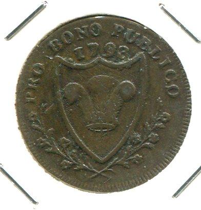 SOUTH WALES 1793 1/4D TOKEN