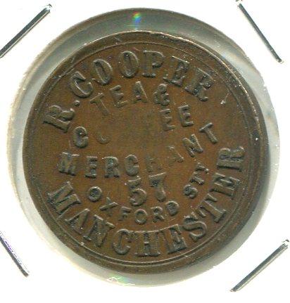 MANCHESTER ND 1/4D TOKEN (04) 'SCARCE'