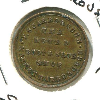 LEICESTERSHIRE ND 1/4D TOKEN 'RARE'