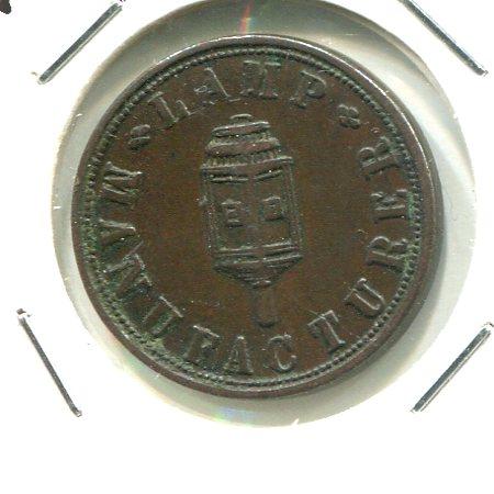 NORWICH 1847 1/4D TOKEN