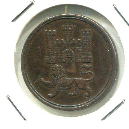 NORWICH 1839 1/4D TOKEN