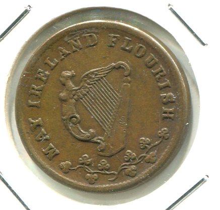 DUBLIN ND 1852 1/4D TOKEN