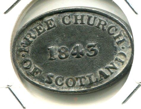 SCOTLAND 1843 COMMUNION TOKEN (03)