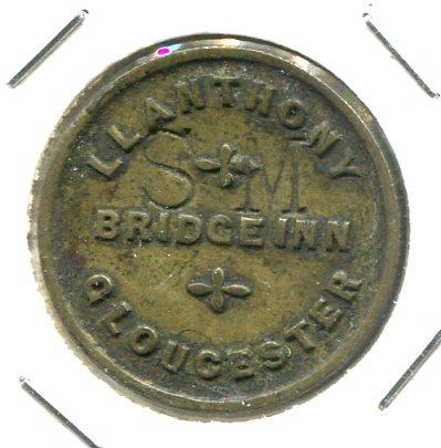 GLOUCESTER PUB TOKEN