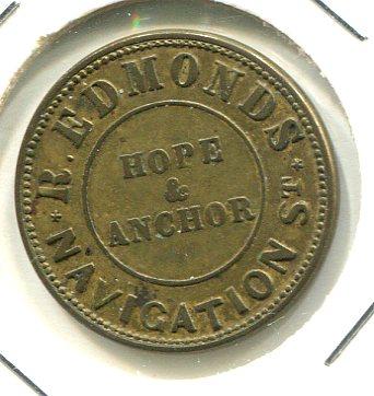 BIRMINGHAM 2 1/2D PUB TOKEN