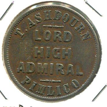 LONDON 1859 3D TOKEN