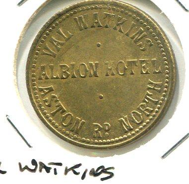 BIRMINGHAM 2 1/2D PUB TOKEN