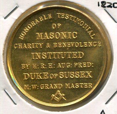 MASONIC MEDAL 1830 (02)