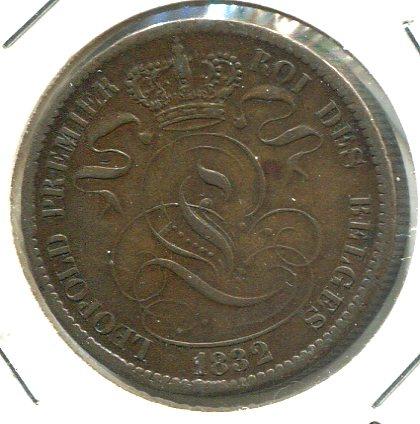 BELGIUM 1832 10 CENTS