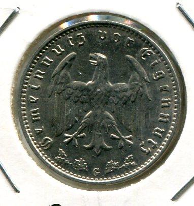 GERMANY 1933G MARK 'SCARCE' (02)