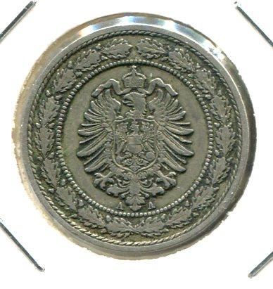 GERMANY 1887A 20 PFENNIG (02)