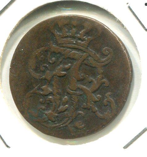 GERMANY 1763D 3 PFENNIG