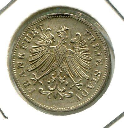 GERMANY 1856 6 KREUZER