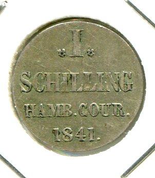 GERMANY 1841 1 SCHILLING