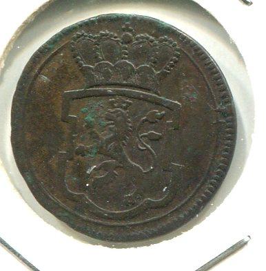 GERMANY 1750AK 1/4 STUBER SCARCE