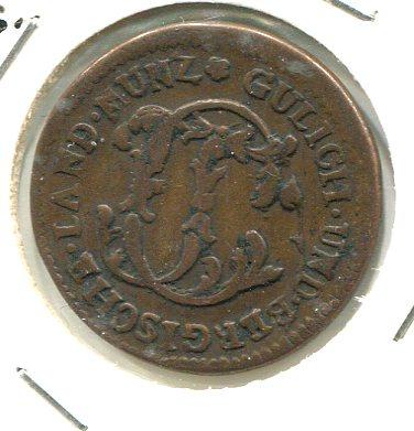 GERMANY 1784 1/2 STUBER