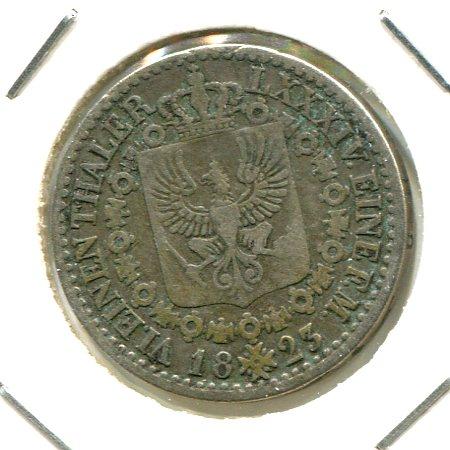 GERMANY 1823A 1/6th THALER (03)