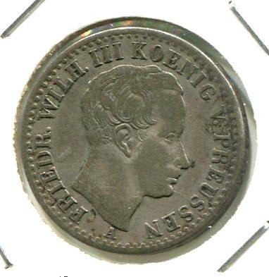 GERMANY 1827A 1/6th THALER SCARCE