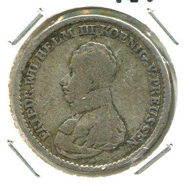 GERMANY 1817A 4 GROSCHEN SCARCE