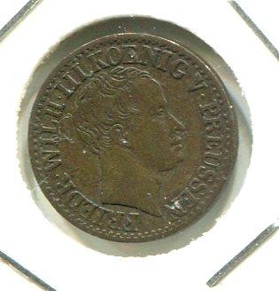 GERMANY 1833A 1/2 GROSCHEN