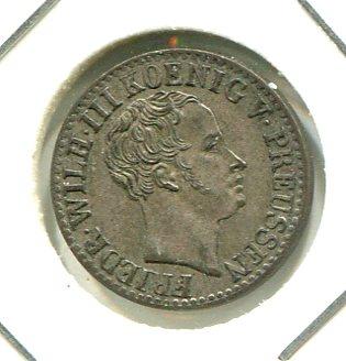 GERMANY 1837A 1/2 GROSCHEN