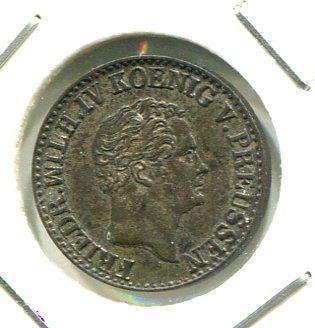 GERMANY 1852A 1/2 GROSCHEN