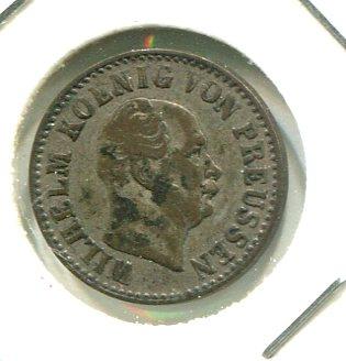 GERMANY 1867B 1/2 GROSCHEN (02)