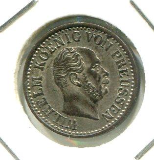 GERMANY 1872A 1/2 GROSCHEN