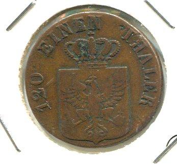 GERMANY 1836D 3 PFENNIG