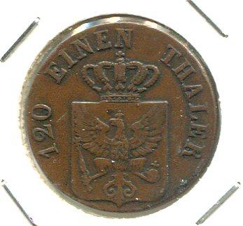 GERMANY 1833A 3 PFENNIG (02)